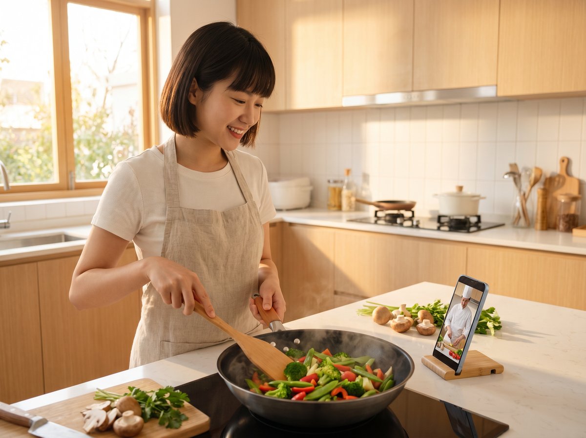 蘑菇视频生活技能视频教程 - 家常菜烹饪视频演示